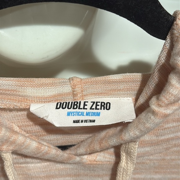 Double Zero Boutique Brand Oversized Hoodie Pullover Size M - Picture 9 of 16